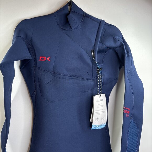 DaKine Men's Mission Zip Free Full Wetsuit 2/2mm Size M Ink Blue NWT $468 - Picture 4 of 16